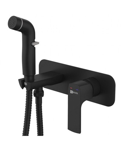 Гигиенический душ со смесителем Lemark Ursus LM7220BL Черный