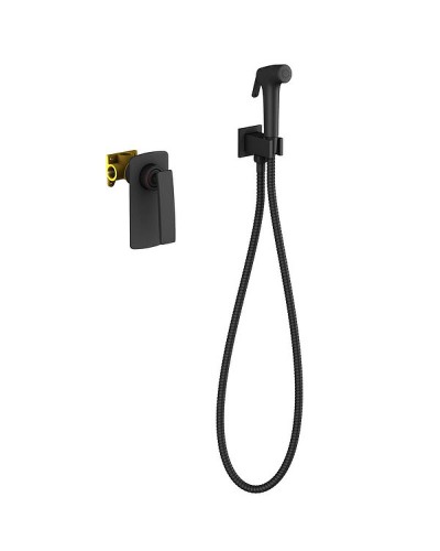 Гигиенический душ со смесителем Timo Helmi 4089/03SM Черный