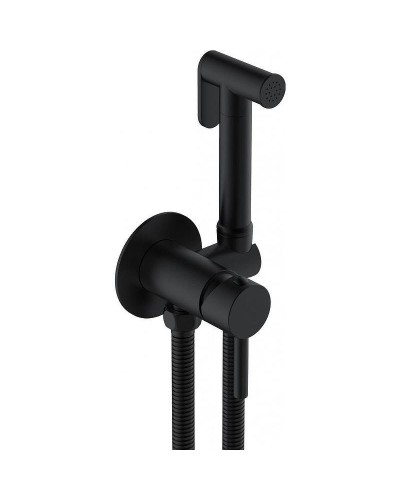 Гигиенический душ со смесителем Cezares CZR-SET-DA1-ID2-FMM120-NOP Черный матовый