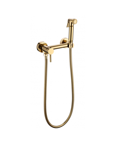 Смеситель с гигиеническим душем RIMERO RM800GO (Золото)