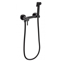 Смеситель с гигиеническим душем RIMERO RM800BL (Черный матовый)