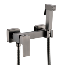 Смеситель с гигиеническим душем RIMERO RM700BG (Графит)