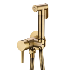 Смеситель встраиваемый с гигиеническим душем RIMERO RM010BR (Бронза)