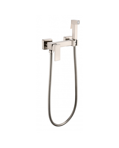Смеситель с гигиеническим душем RIMERO RM700NK (Никель)
