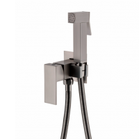 Смеситель встраиваемый с гигиеническим душем RIMERO RM020BG (Графит)