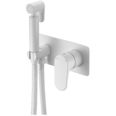 Гигиенический душ со смесителем Boheme Spectre 457-MW Белый матовый