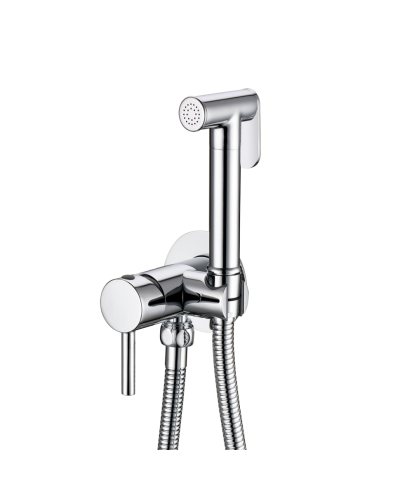 Смеситель встраиваемый с гигиеническим душем RIMERO RM010CR (Хром)