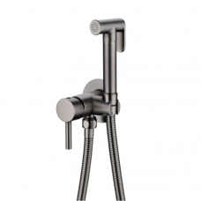 Смеситель встраиваемый с гигиеническим душем RIMERO RM010BG (Графит)