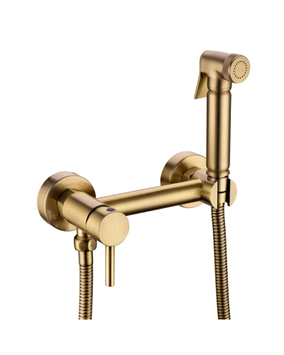 Смеситель с гигиеническим душем RIMERO RM800BR (Бронза)