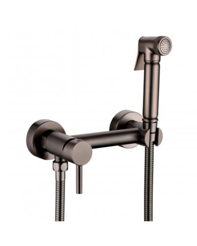 Смеситель с гигиеническим душем RIMERO RM800BG (Графит)