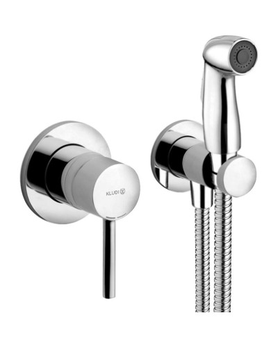Гигиенический душ со смесителем Kludi Bozz 389990576 Хром