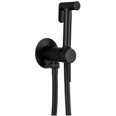 Гигиенический душ со смесителем Haiba HB5511-7 Черный матовый