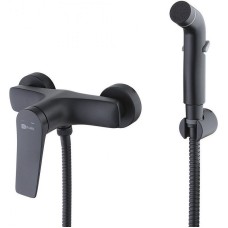 Гигиенический душ со смесителем Lemark Bronx LM3718BL Черный