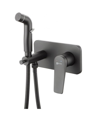 Гигиенический душ со смесителем Lemark Bronx LM3720BL Черный