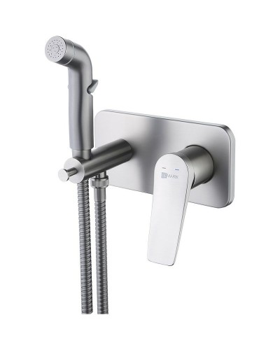 Гигиенический душ со смесителем Lemark Bronx LM3720GM Графит