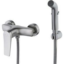 Гигиенический душ со смесителем Lemark Bronx LM3718GM Графит