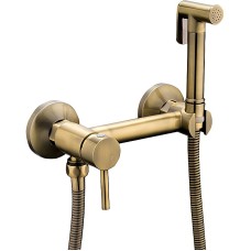 Гигиенический душ со смесителем Haiba HB5510-4 Бронза