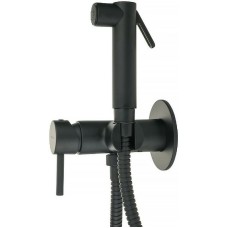 Гигиенический душ со смесителем Migliore Fortis 31555 (30455) Черный матовый