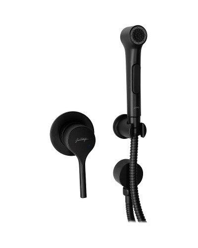 Гигиенический душ со смесителем Jacob Delafon Elate E24610-BL Черный матовый