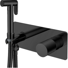 Гигиенический душ со смесителем Boheme Stick 127-BB.2 Черный матовый