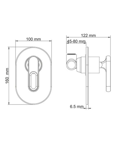 Гигиенический комплект WasserKRAFT A111856