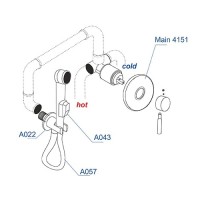Гигиенический комплект WasserKRAFT A04157