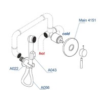 Гигиенический комплект WasserKRAFT A04156