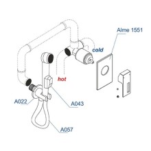 Гигиенический комплект WasserKRAFT A01557