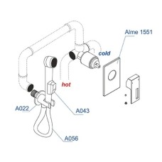 Гигиенический комплект WasserKRAFT A01556