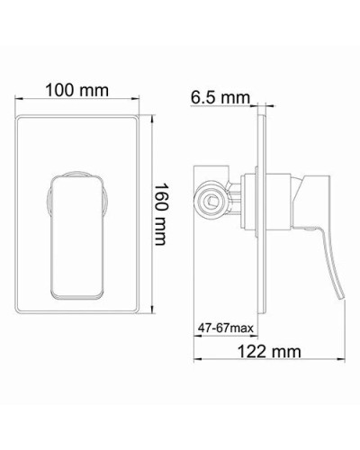 Гигиенический комплект WasserKRAFT A010657