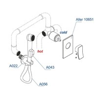 Гигиенический комплект WasserKRAFT A010656