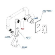 Гигиенический комплект WasserKRAFT A010656