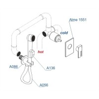 Гигиенический комплект WasserKRAFT A15156
