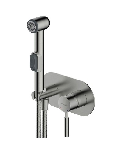 Гигиенический душ со смесителем WasserKRAFT Wern 4238 Никель