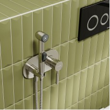 Гигиенический душ со смесителем WasserKRAFT Wern 4238 Никель