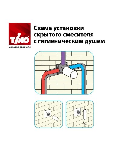 Гигиенический комплект Timo Arisa 5309/03SM