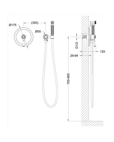 Гигиенический комплект Timo Arisa 5309/03SM