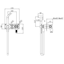 Гигиенический комплект Bronze De Luxe 1760'S 3253CG