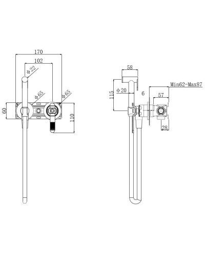 Гигиенический комплект Bronze De Luxe 1760'S 3253CG