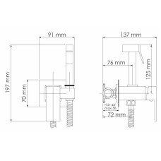 Гигиенический комплект WasserKRAFT A71638