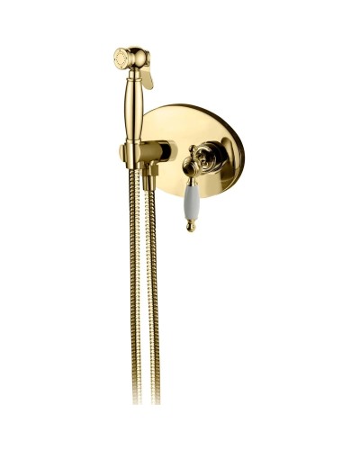 Гигиенический душ AltroBagno Opera AltroBagnoOpera060105Or со смесителем, золотой