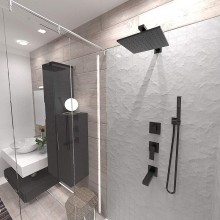 Излив для смесителя Paini Dax-R 84PZ430R Черный матовый