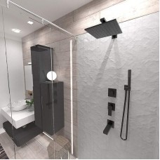 Излив для смесителя Paini Dax-R 84PZ430R Черный матовый