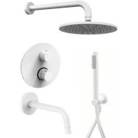 Излив для смесителя Paffoni Light ZBOC045BO Белый матовый