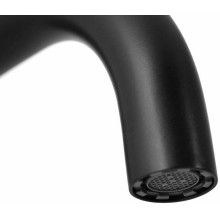 Излив для смесителя Cezares Leaf LEAF-SC-NOP Черный матовый