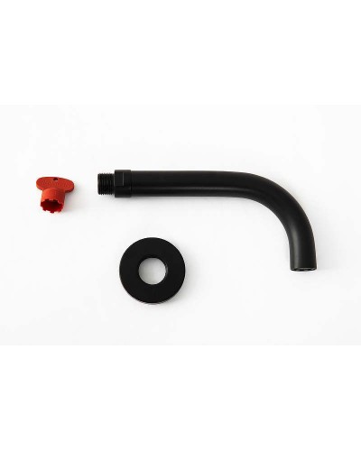 Излив для смесителя Cezares Leaf LEAF-SC-NOP Черный матовый