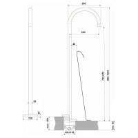 Излив для ванны Ideal Standard Joy A7387A2
