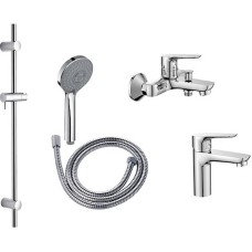 Комплект смесителей Orange Pro M44-311cr Хром