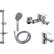 Комплект смесителей Orange Iris M41-311cr Хром