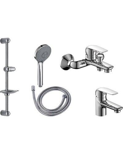 Комплект смесителей Orange Iris M41-311cr Хром